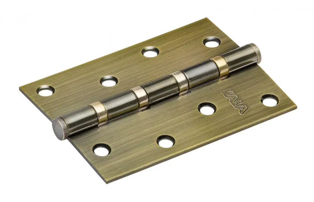 Dobradiça pino reto 4X3 latonado 866938 Kala