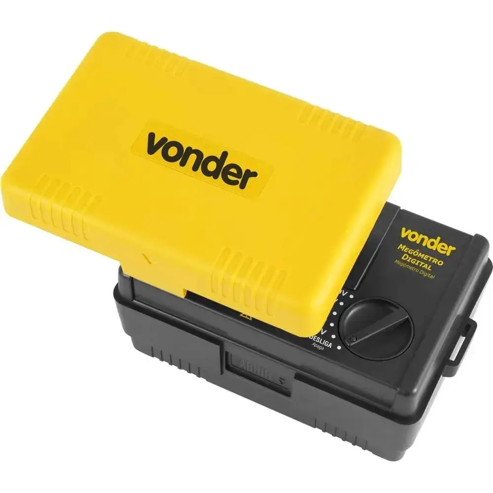 Megômetro digital 5,5G OHM 100V a 1.000V Vonder — fotografia 4