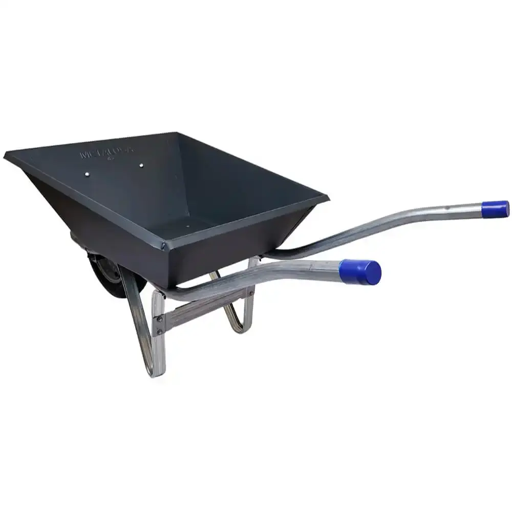 Carriola com pneu CAM 3,25 extra forte chapa 20 65 litros EV-CEF65L Evald BY metalosa — fotografia 3