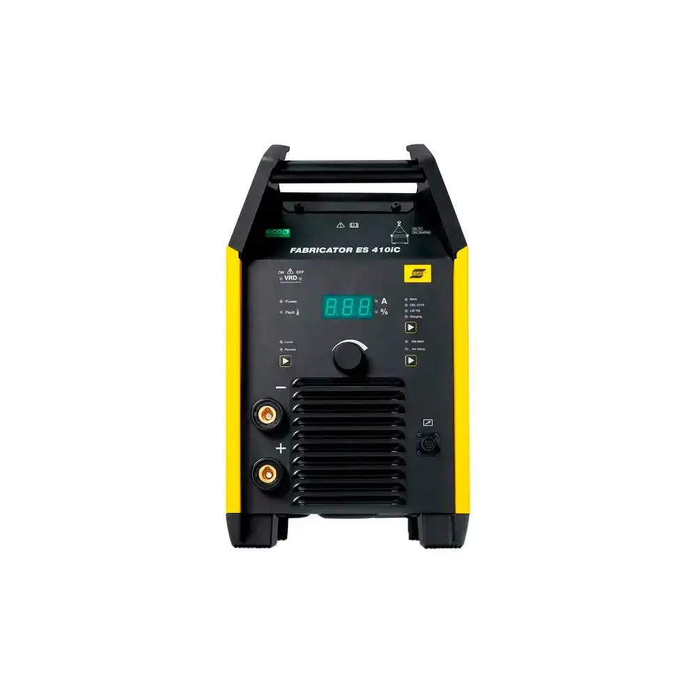 Máquina Solda Inversora TIG/MMA Trifásica 380/440V ES410IC 747094 + 2 cabos 5m 400AMP para Solda 400 — fotografia 6