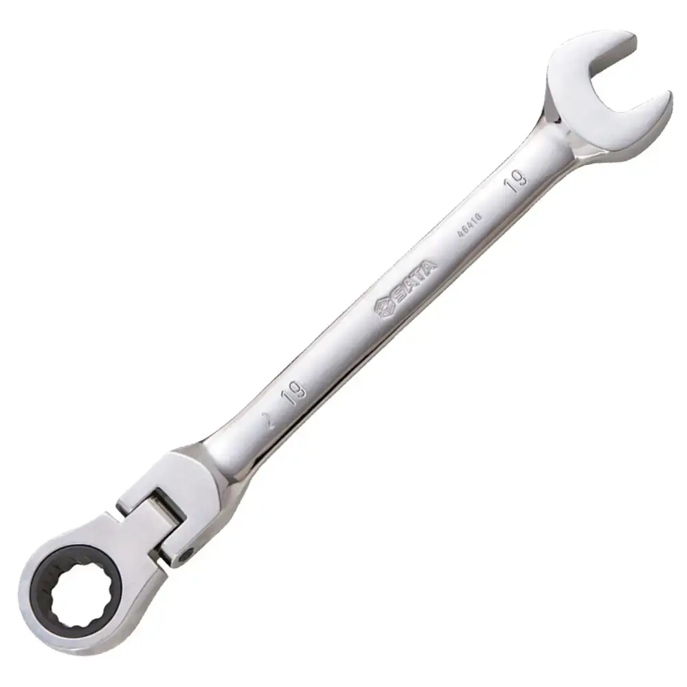 Chave combinada catraca cabeça flexível 19MM ST46410ST Sata — fotografia 2