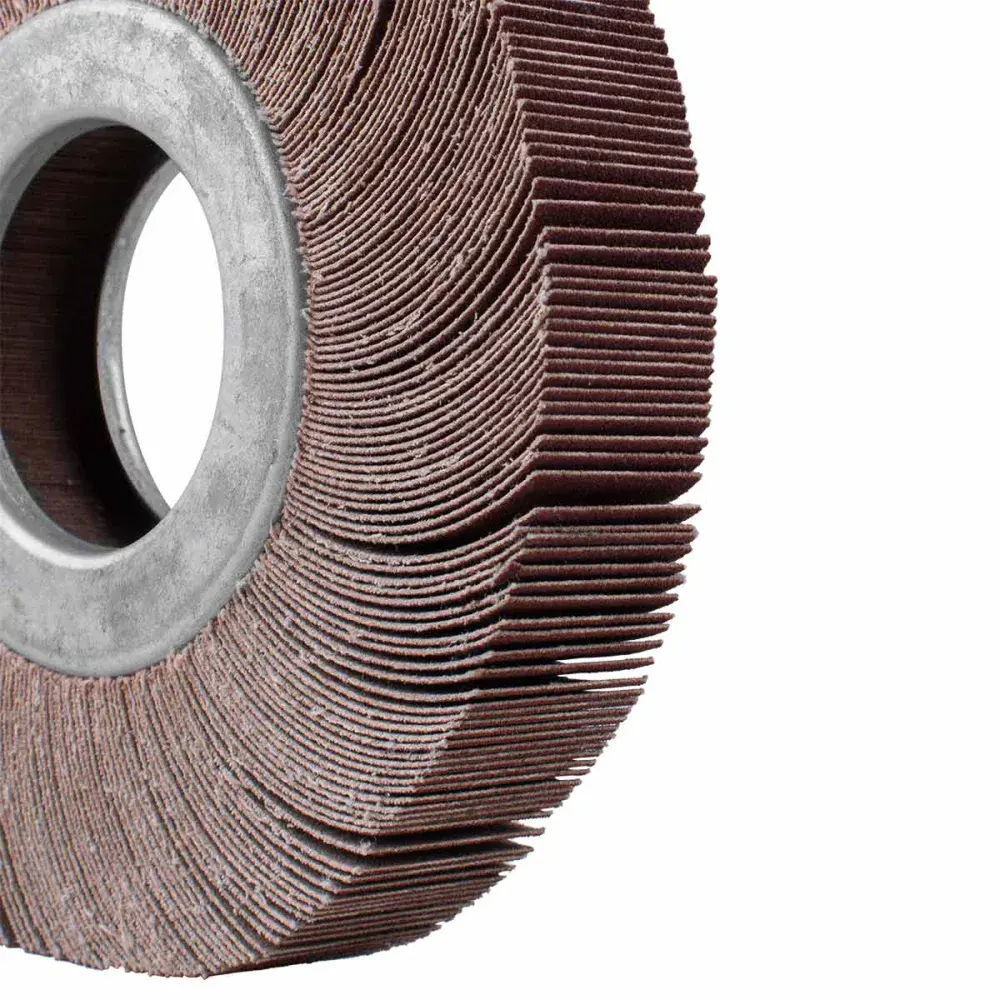 Roda de lixa G36 furo 46 150X25MM da Worker — fotografia 4