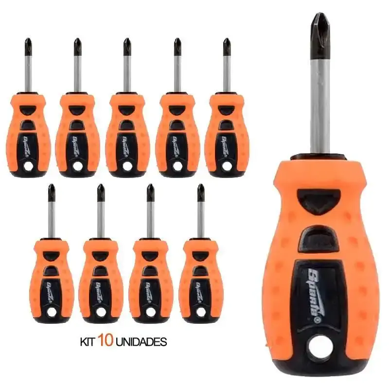 Chave Phillips Cotoco 1/4 POL x 1.1/2 POL 11640 Kit 10 Unidades SPARTA