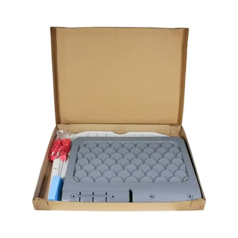Casinha de brinquedo cinza infantil criança + mini micro-ondas + mini kit chef BEL — fotografia 6