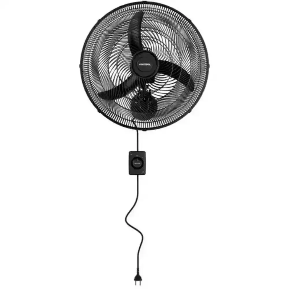 Ventilador de parede oscilante 50 CM 130W new comercial Ventisol 110V