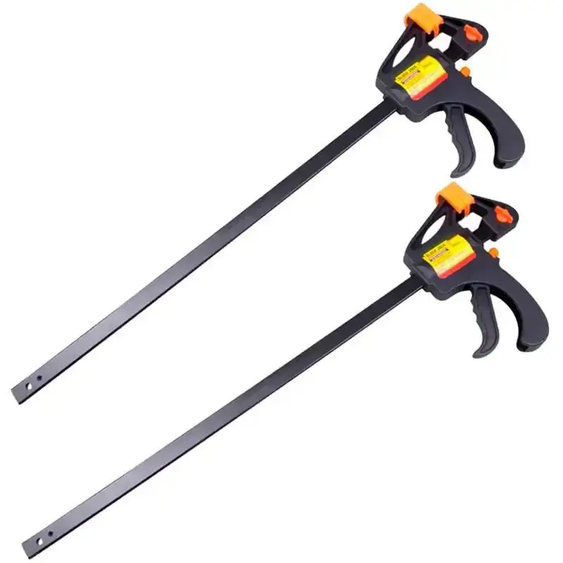 Grampo tipo sargento aperto rápido 18 POL 450 MM C168 kit 2 peças black jack