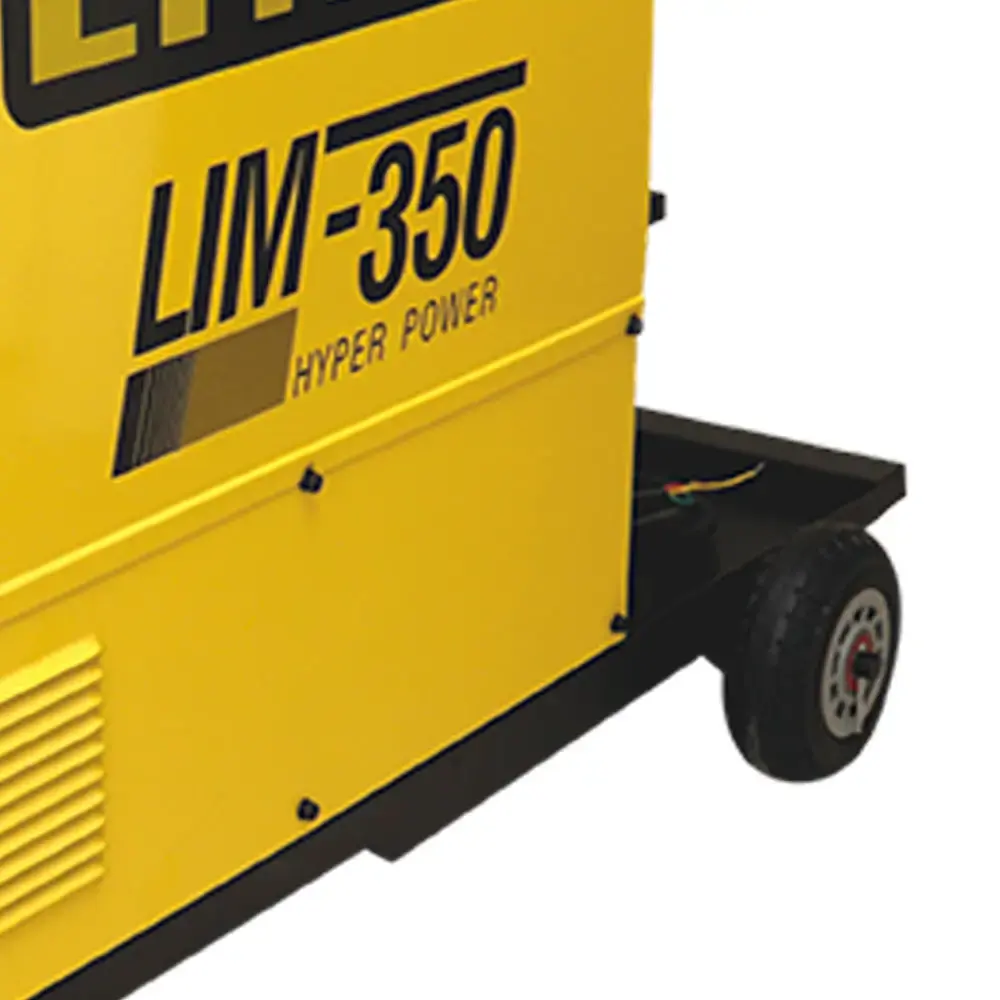 Solda multiprocessos MIG MAG MMA e TIG DC LIM-350 trifásica Lynus — fotografia 4