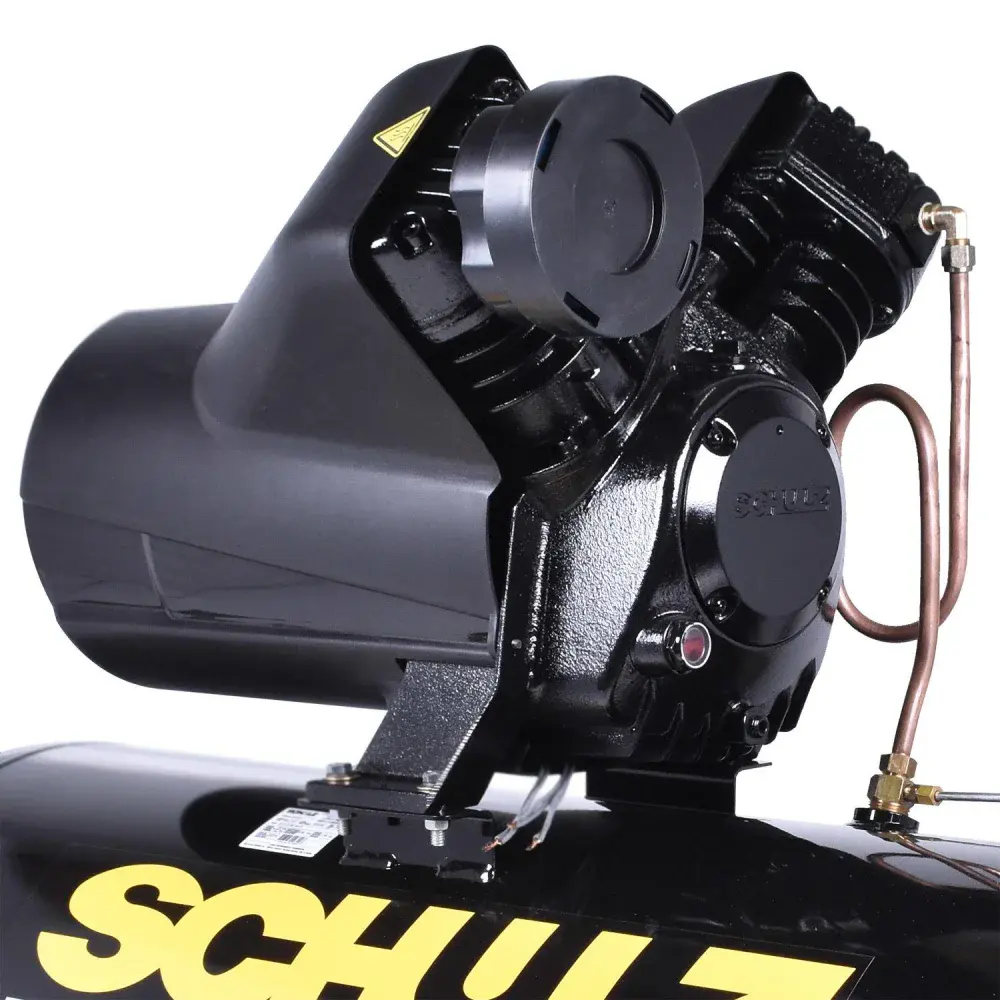 Compressor de pistão AUDAZ-MCSV20 200L 5HP 20PCM 220V trif Schulz — fotografia 4
