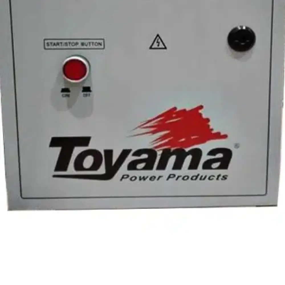 Painel ATS de transferência para geradores a diesel trifásico 12KVA Toyama — fotografia 3