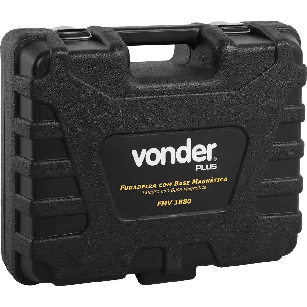 Furadeira com base magnética FMV1880 vonder 220 V Vonder Cross — fotografia 11