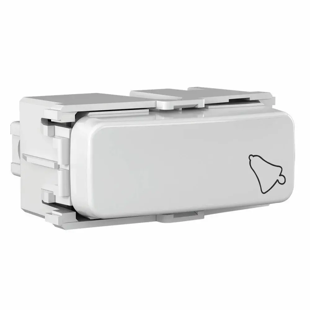 Módulo de pulsador campainha 6A branco WEG