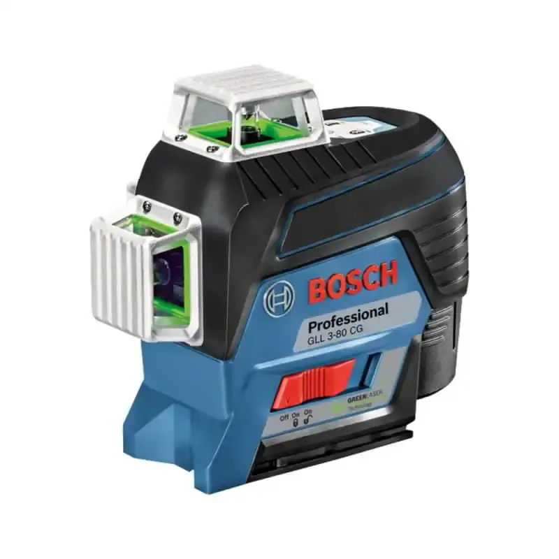 Nível à laser de linhas GLL 3-80 CG linha verde com receptor LR 7 Bosch — fotografia 4