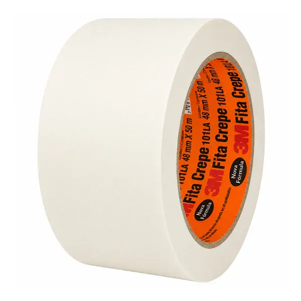 Fita Crepe 48MM x 50M Branca - 3M