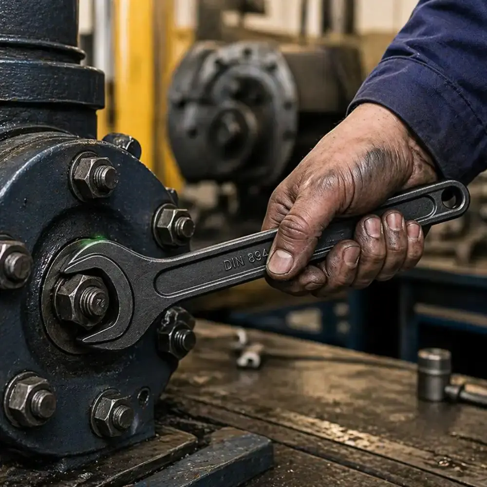 Chave fixa de uma boca 6,5CM 894 Gedore — fotografia 5