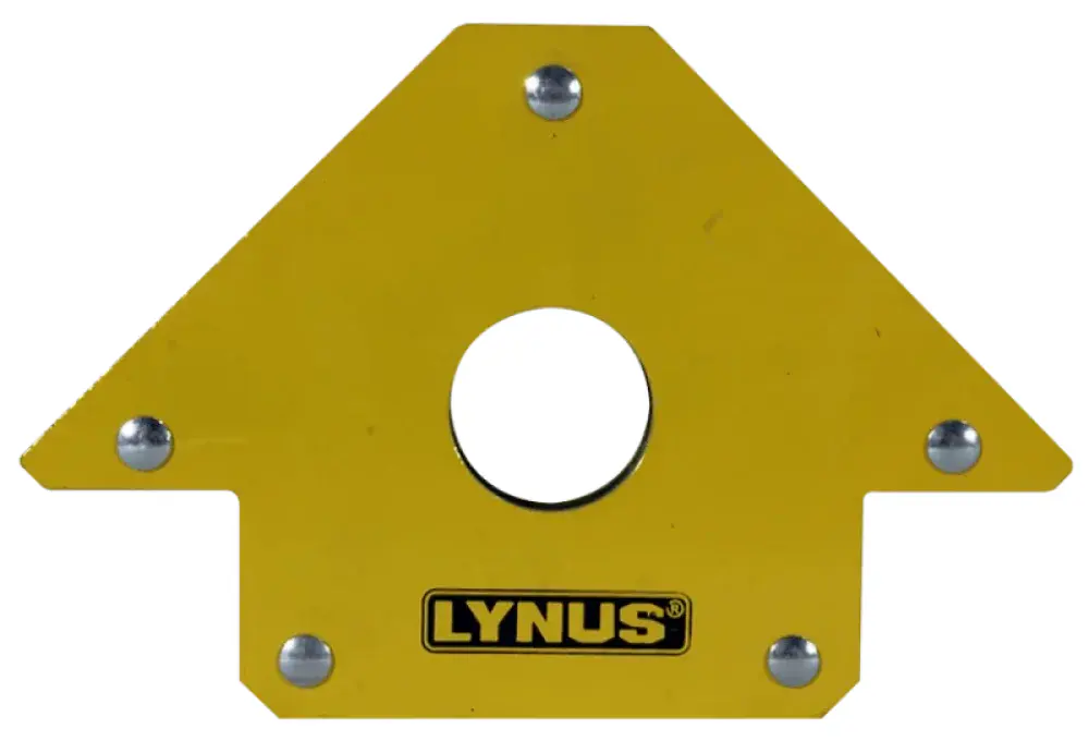Esquadro magnético para solda 35KG EML-35 Lynus — fotografia de referência