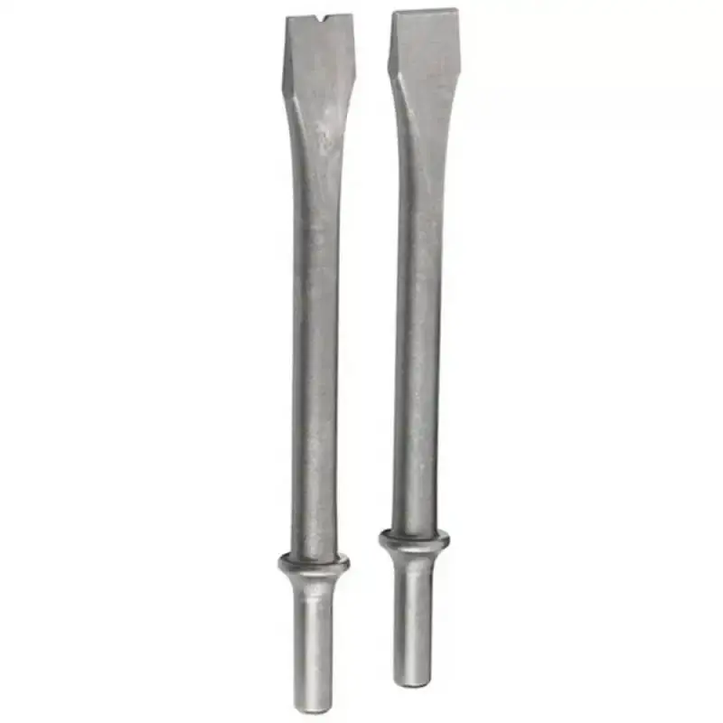 Kit ponteiros e talhadeiras para martelo rebarbador pneumático MR 190 — fotografia 3