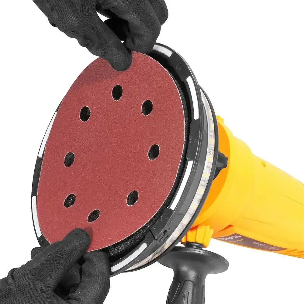 Lixadeira de parede e teto 750W com LED e saco de aspiração LPV 750 Vonder 220 V — fotografia 3
