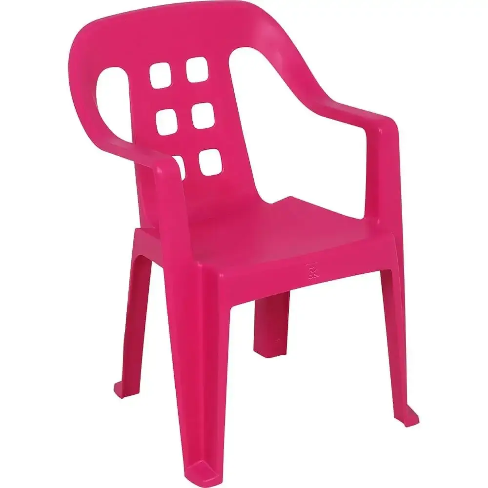 Cadeira de plástico play infantil 40KG BEL Azul Belfix — fotografia 6
