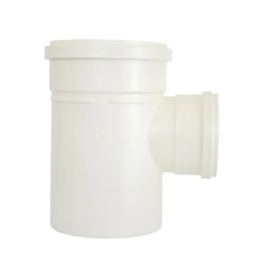 Te redução esgoto Shiva branco 150X100MM — fotografia de referência