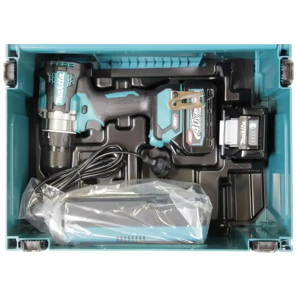 Parafusadeira furadeira de impacto 150NM 40V com 2 baterias 40V 2,5AH bivolt Makita — fotografia 5