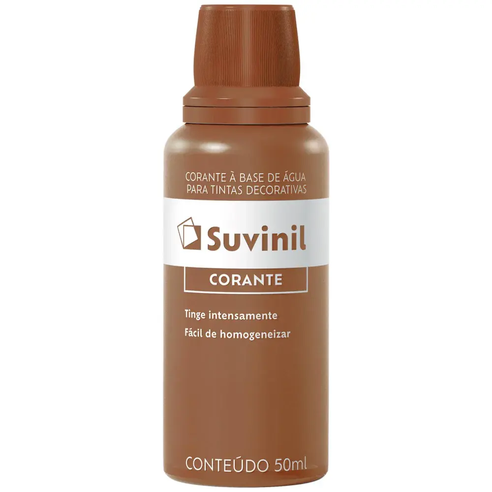 Corante líquido para tinta ocre 50ML 12 peç Suvinil