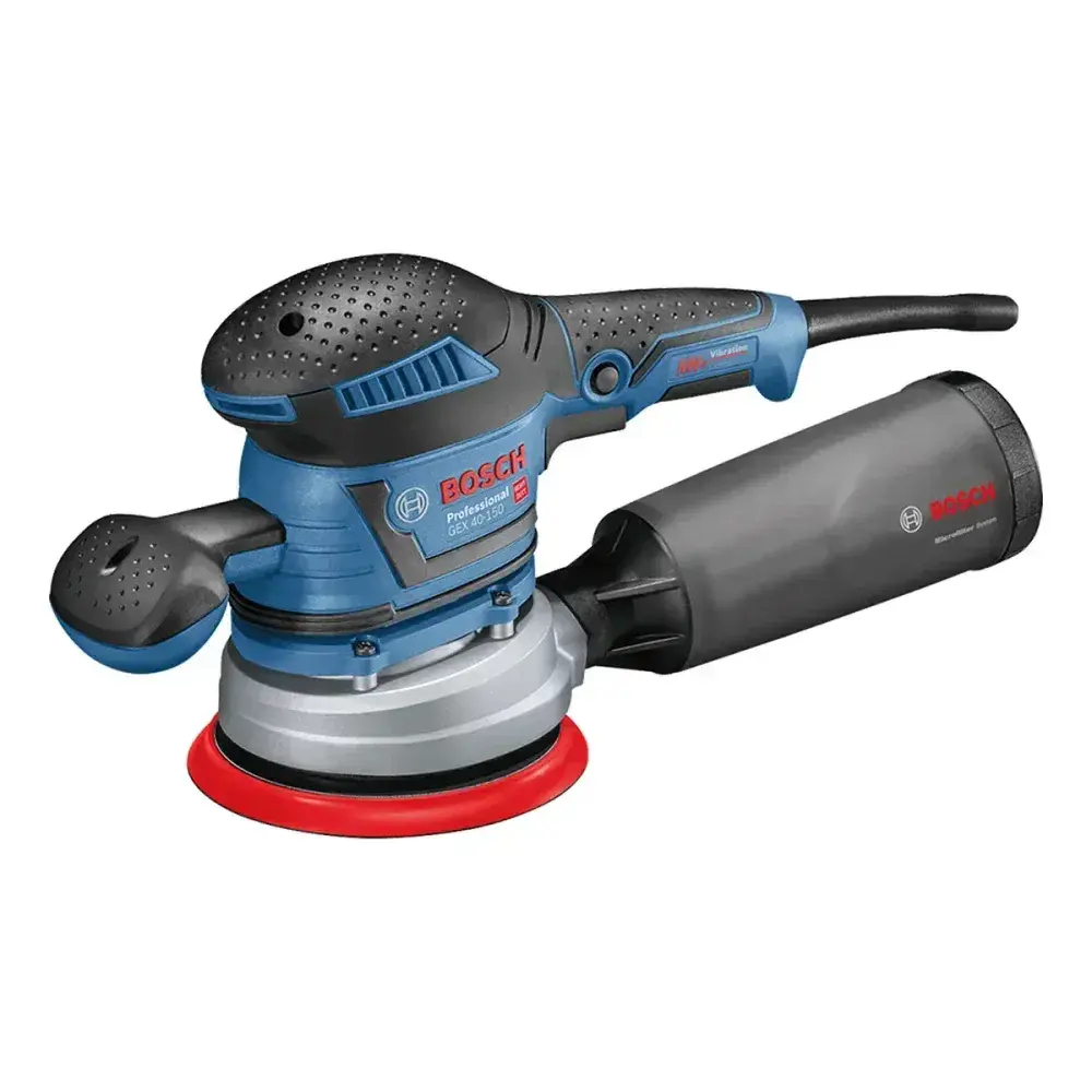 Lixadeira excêntrica gex 40 150 400W 127V Bosch — fotografia 6