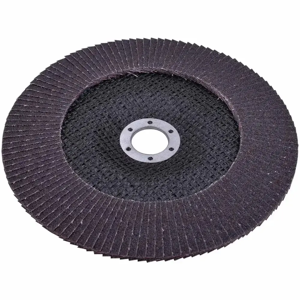 Disco flap reto G120 115MM x 22,23MM metal Worker — fotografia 4