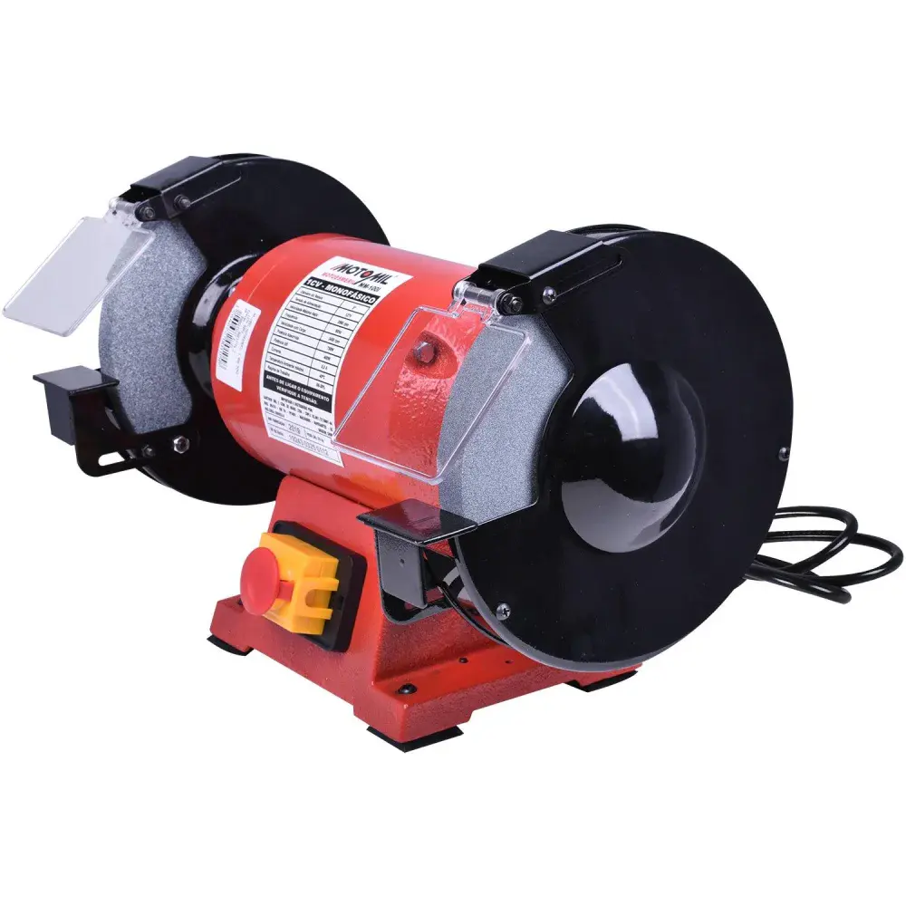 Motoesmeril 1 hp profissional com 127V MM100 da MotoMil — fotografia 3