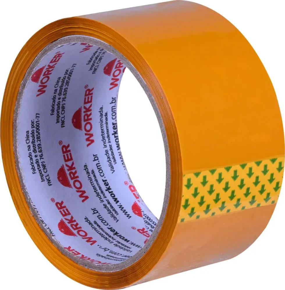 Fita de empacotamento 48MM x 45M marrom Worker
