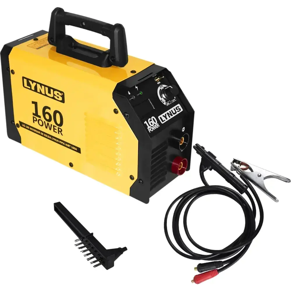Solda inversora eletrodo 160A bivolt lis power da Lynus — fotografia 4