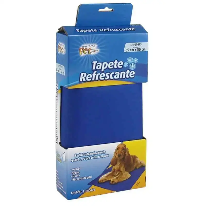 Tapete colchonete refrescante para cães e gatos 65 x 50 CM PET-395 Western — fotografia 4