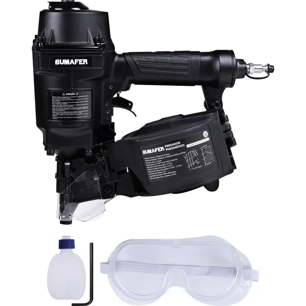 Pregador pneumático PP550 1/4 8,3BAR 1,5PCM Bumafer