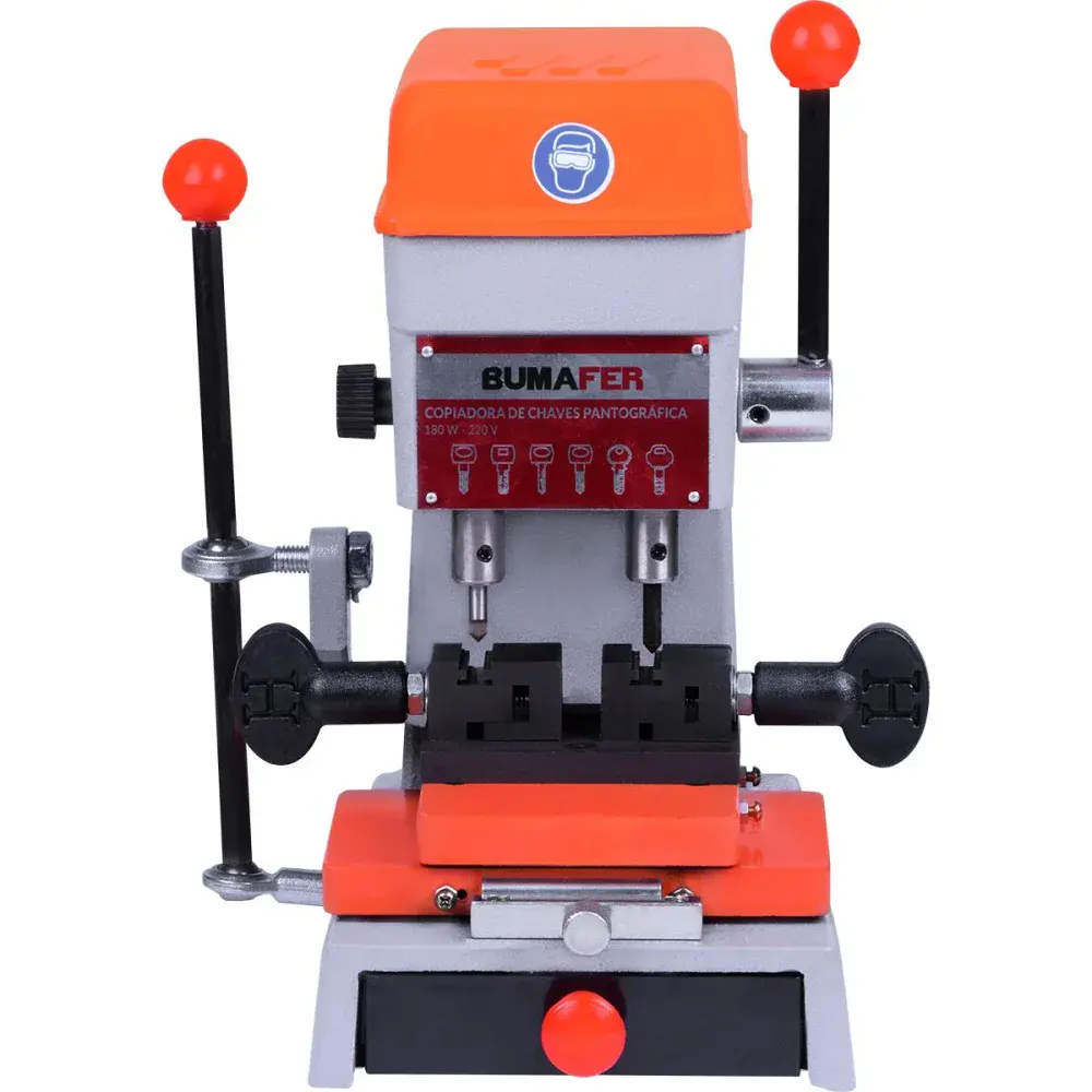Máquina copiadora de chaves pantográfica 180W 220V Bumafer — fotografia 3