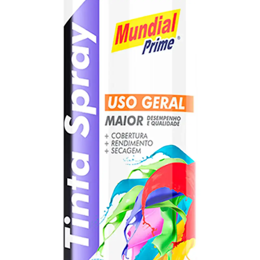Tinta spray 400ML rosa AE01000075 Mundial prime — fotografia 3
