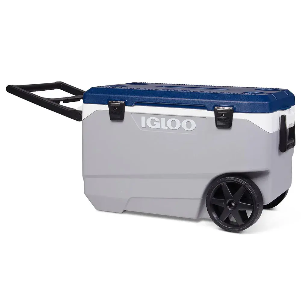 Caixa térmica latitude 85L com rodas Igloo — fotografia 3