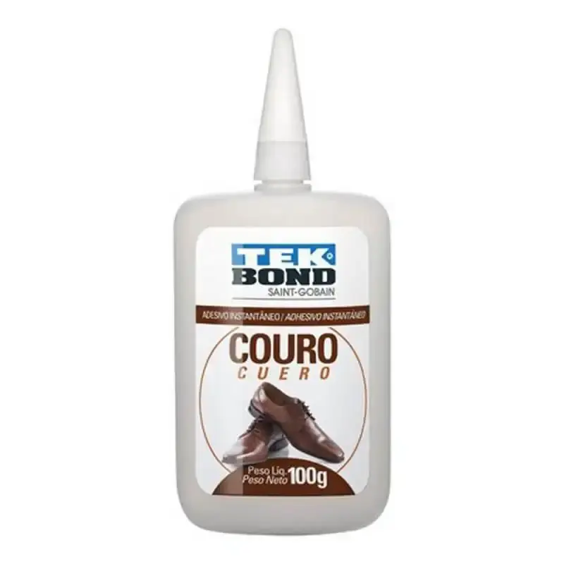 Cola adesiva instantânea tek couro 100 GR Tekbond — fotografia de referência