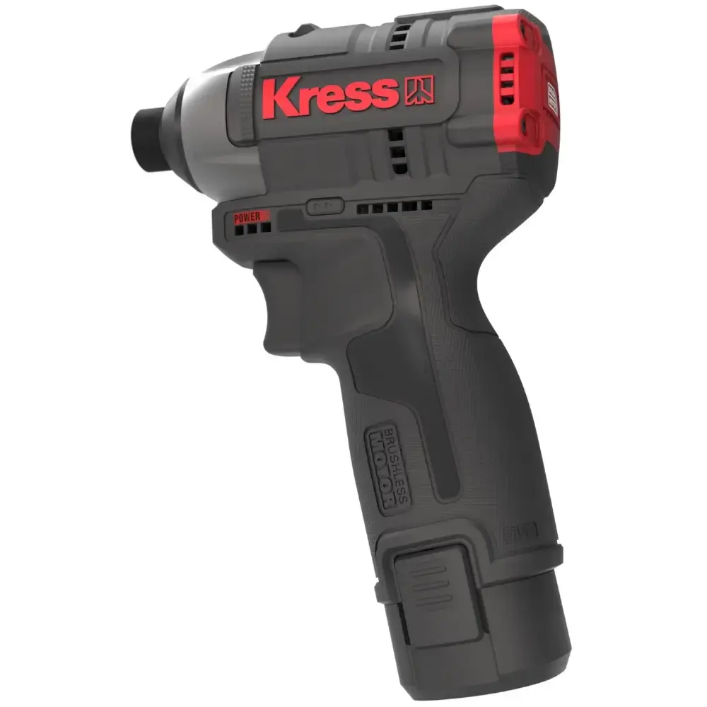 Chave de impacto brushless 1/4POL 12V 140NM sem bateria e carregador KUB50.2 Kress — fotografia de referência