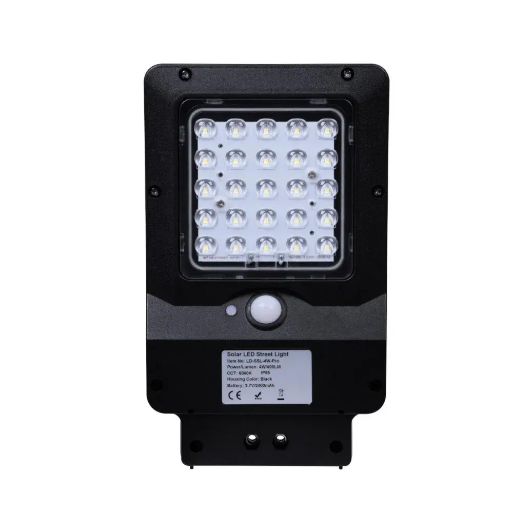 Luminária solar integrada com 25 leds 400LM 4W 6500K Liege — fotografia 3