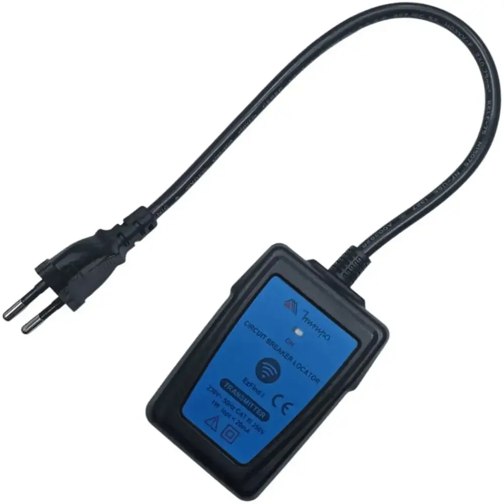 Localizador de disjuntor transmissor 100 a 230V receptor 9V ezfind i Minipa — fotografia 4