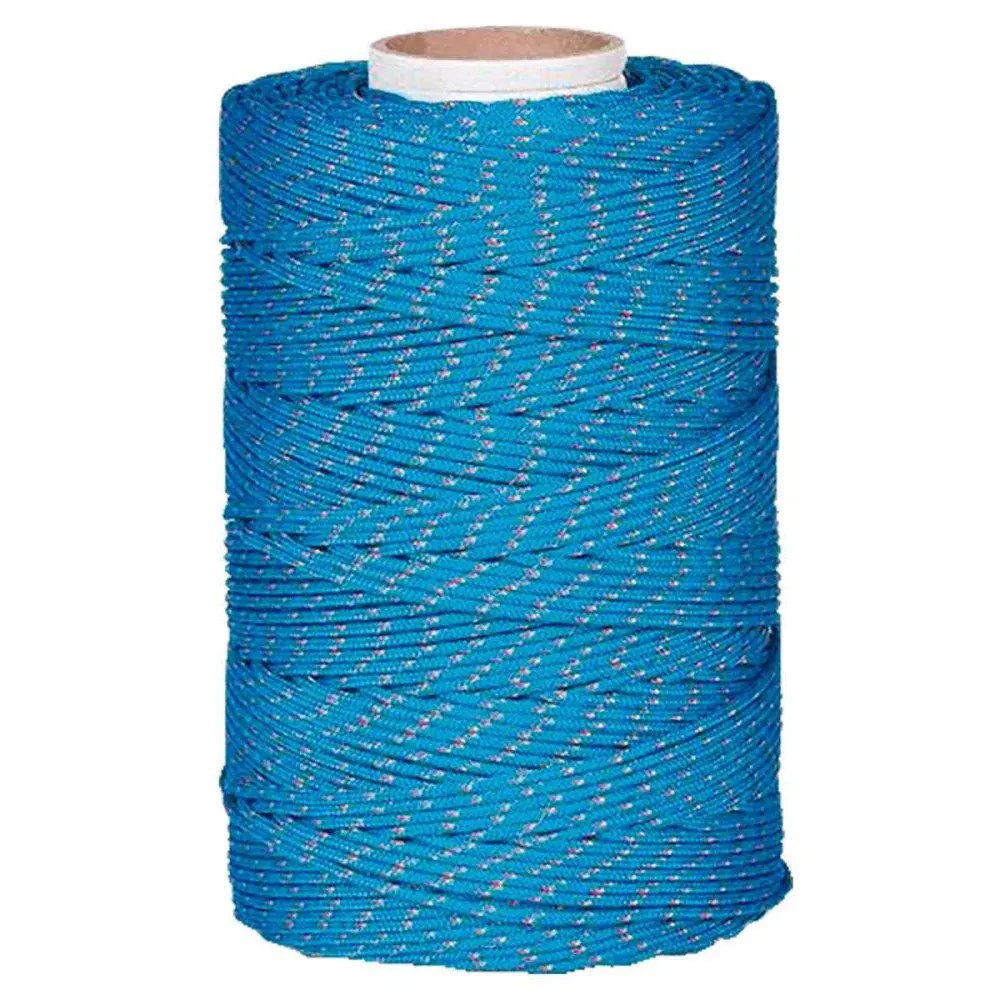 Corda pet trançada 4MM azul Collins - metro