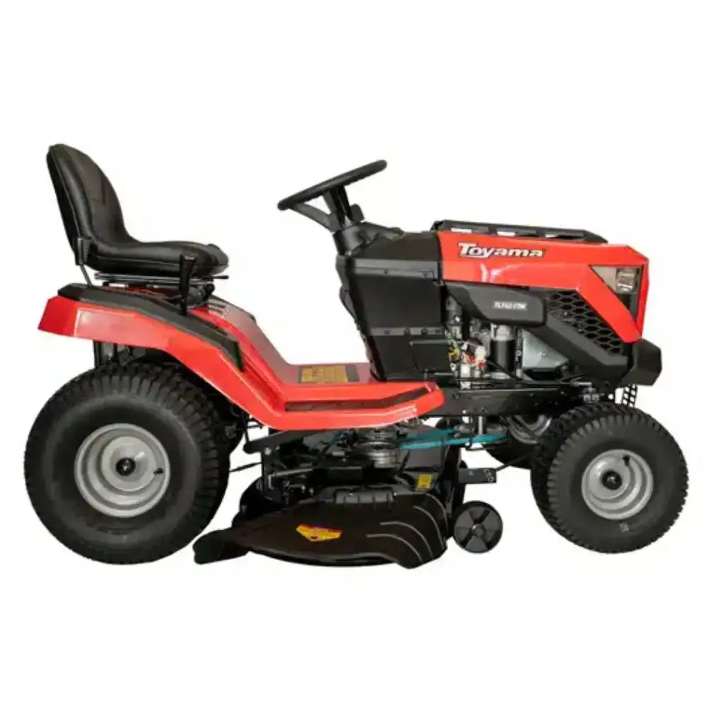 Trator cortador de grama 17HP gasolina 4T com recolhedor 42POL Toyama — fotografia 8