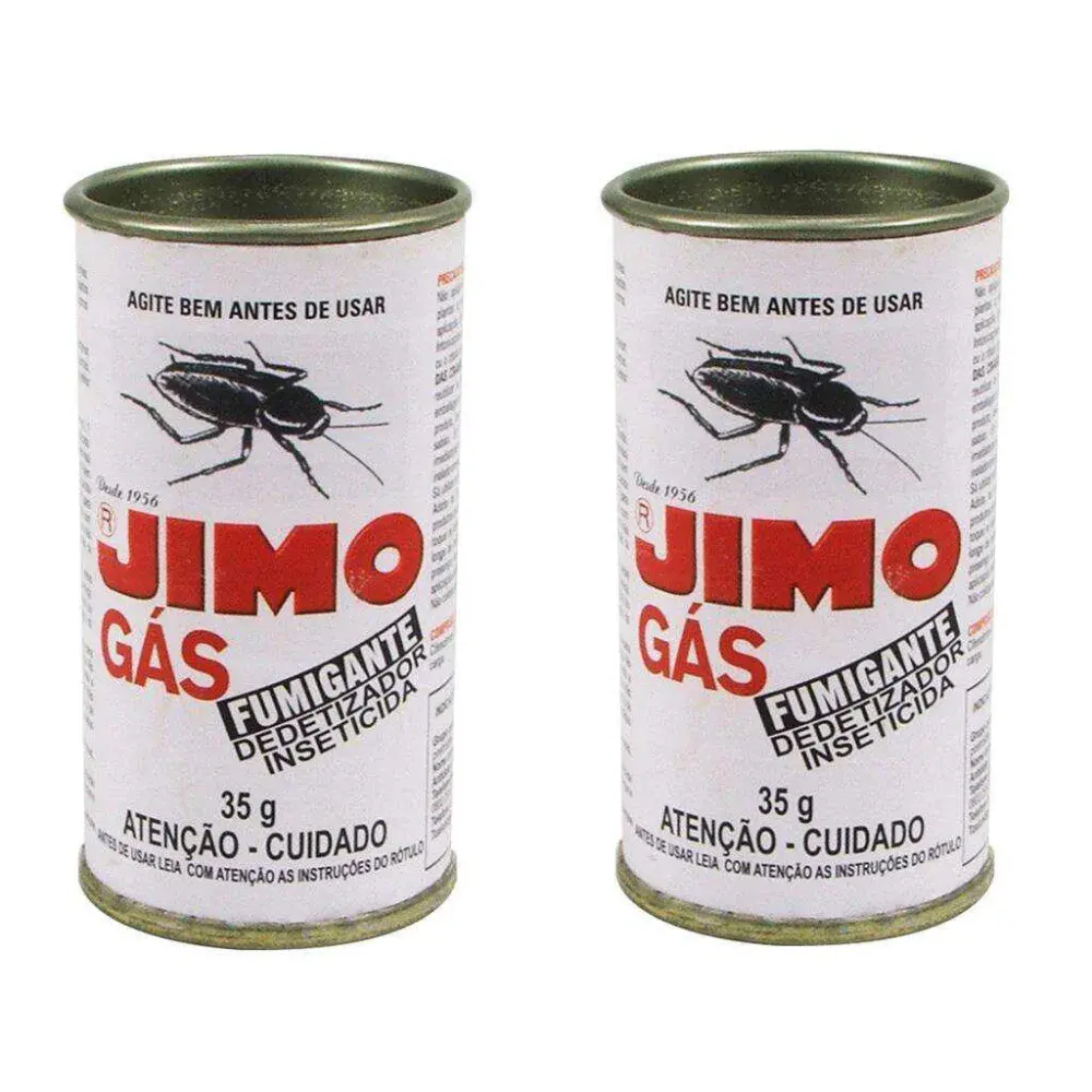 Fumigante detetizador inseticida 2 unidades jimo Jimo Quimica