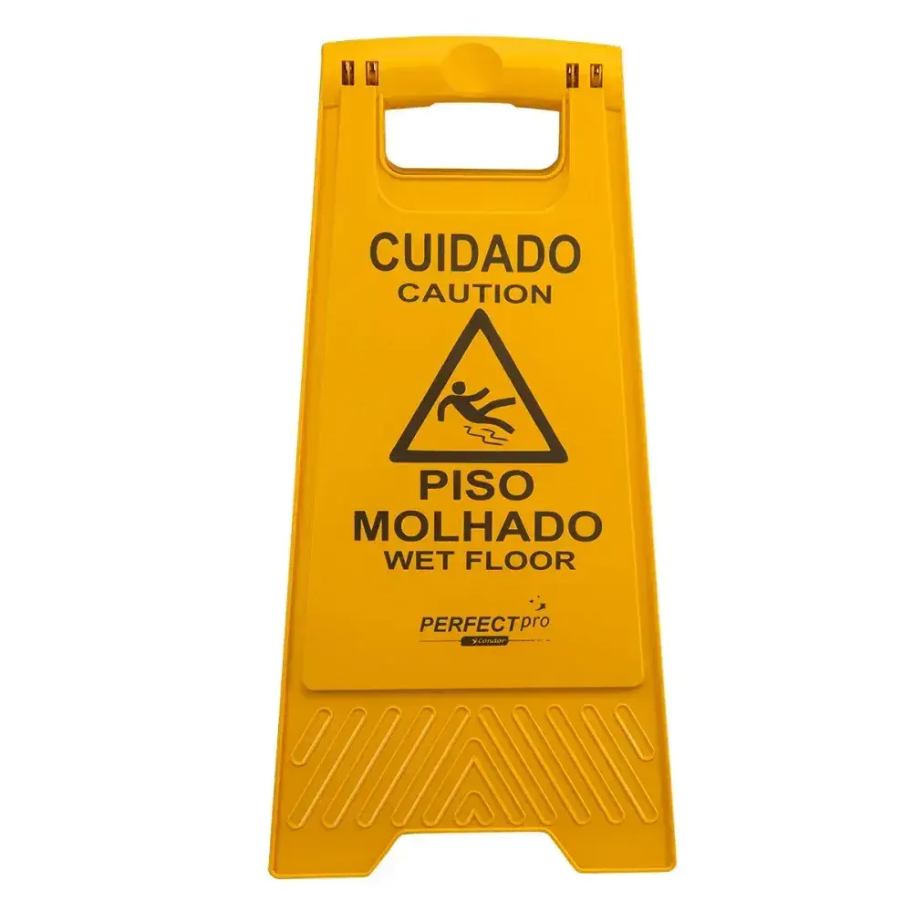 Placa sinalizadora de piso molhado Perfect — fotografia 4