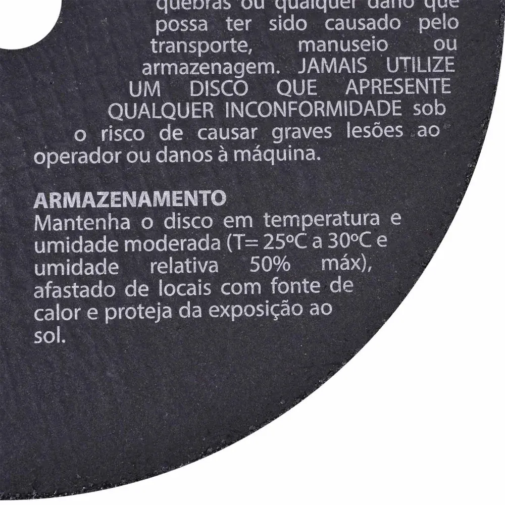 Disco de corte para aço 7 x 177,8MM Worker — fotografia 4
