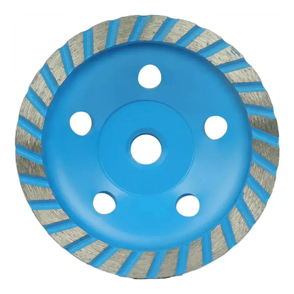 Rebolo diamantado turbo em aço 4” 101,6MM Kala — fotografia 7