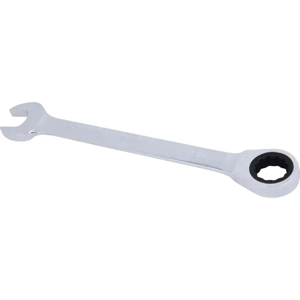 Chave combinada com catraca cromo vanádio 32MM Worker — fotografia 8