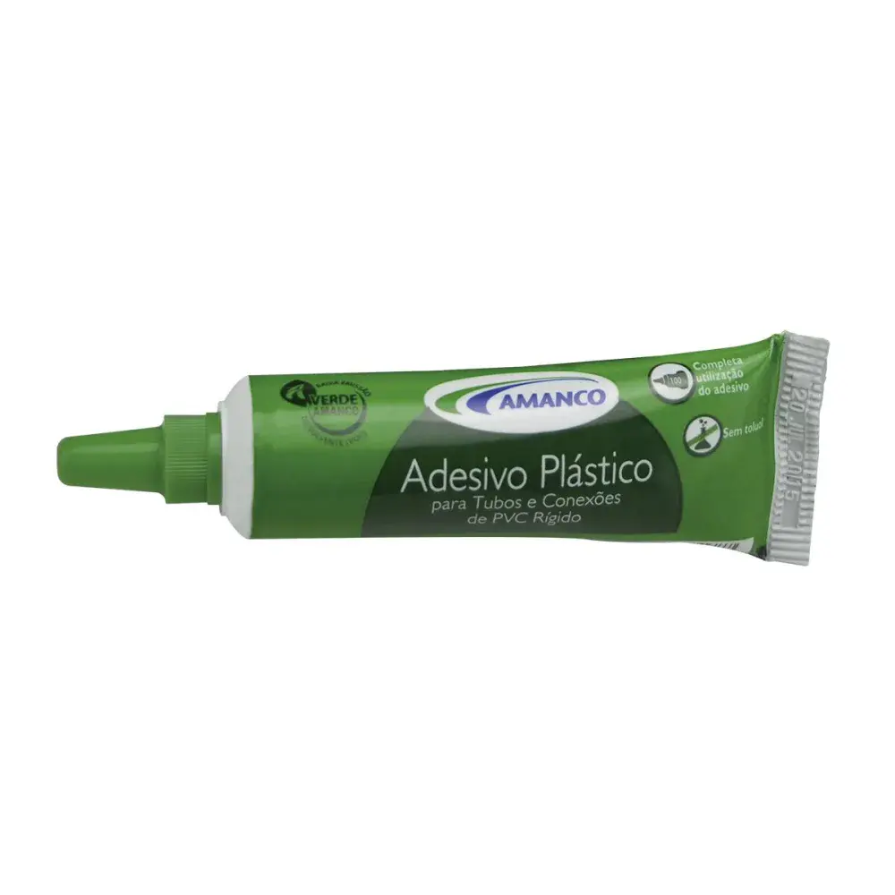Adesivo plástico pvc em bisnaga 17G Amanco — fotografia de referência