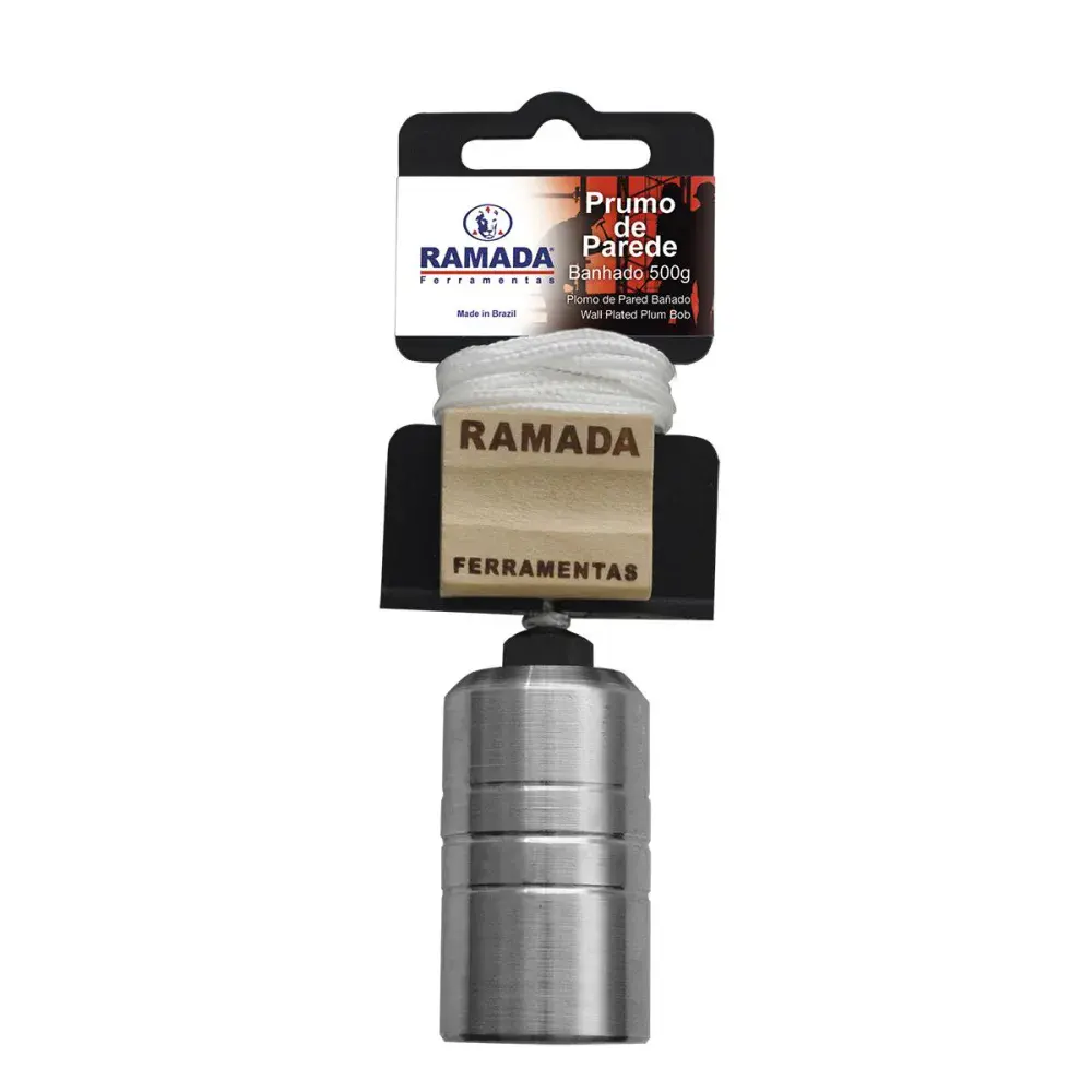 Prumo pedreiro nr 05 1000GR Ramada