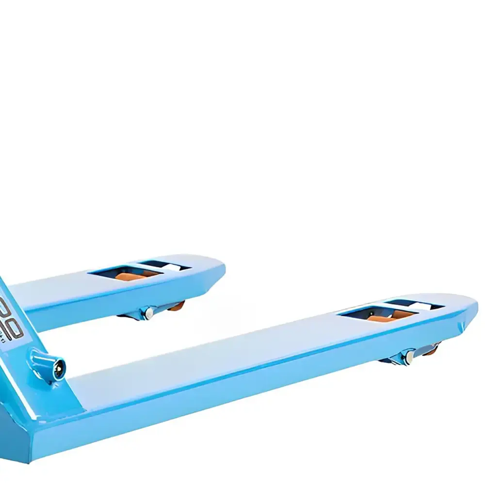 Paleteira transpalet manual 525 MM roda simples 2.500 KG TM2500 RSP Paletrans — fotografia 2