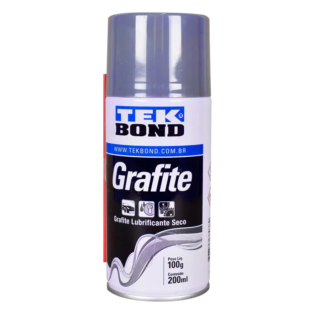 Grafite em pó spray 200ML Tekbond — fotografia de referência